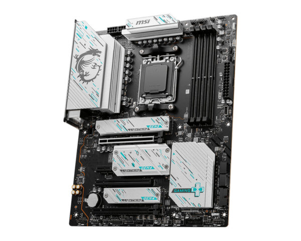 MSI X670E GAMING PLUS WIFI moederbord AMD X670 Socket AM5 ATX - Afbeelding 2
