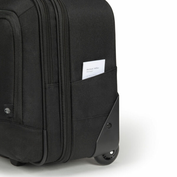 DICOTA D32043-RPET laptoptas 43,9 cm (17.3") Trolleytas Zwart - Afbeelding 9