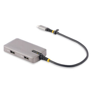 StarTech.com USB-C Multiport Adapter, 4K 60Hz HDMI w/HDR, 3-Port USB Hub, 100W Power Delivery Pass-Through, USB Type C Mini Dock