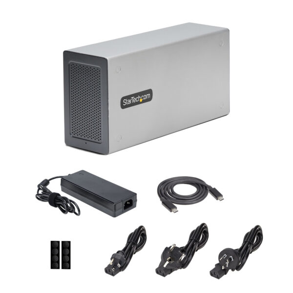 StarTech.com Thunderbolt 3 PCIe Box, Externe Behuizing met Twee PCI Express Slots, PCIe Expansion Chassis voor Laptops/Desktops/ - Afbeelding 10
