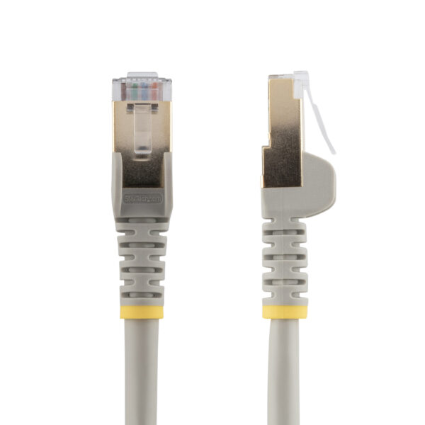 StarTech.com 1m grijs Cat6a Ethernet netwerkkabel shielded (STP) Cat6a patchkabel Cat 6a