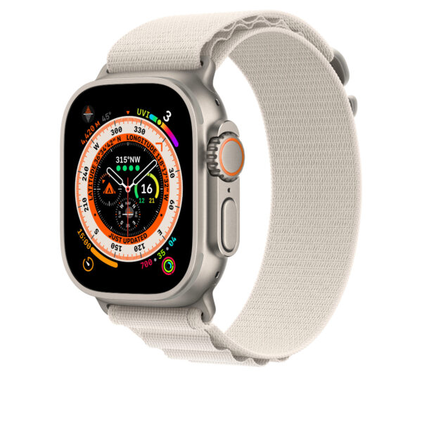 Apple MQE53ZM/A slimme draagbare accessoire Band Beige Polyester - Afbeelding 2