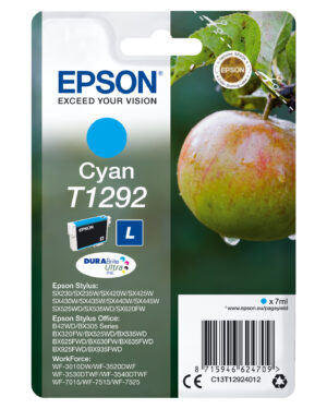 Epson Apple Singlepack Cyan T1292 DURABrite Ultra Ink