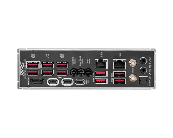 MSI MPG Z890 CARBON WIFI moederbord Intel Z890 LGA 1851 (Socket V1) ATX - Afbeelding 5