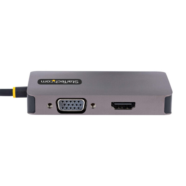 StarTech.com USB-C Display Adapter, USB C naar HDMI DVI VGA Adapter, 4K 60Hz, Aluminium, Video Display Adapter, Thunderbolt 3 / - Afbeelding 7