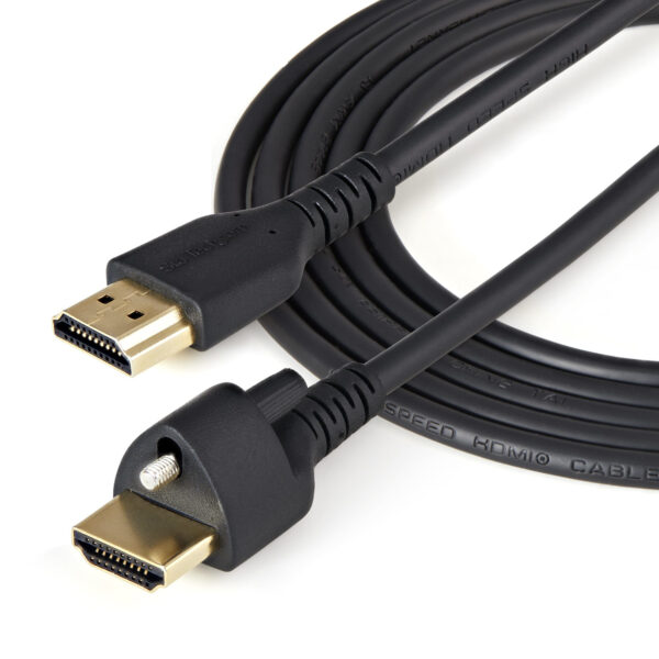 StarTech.com HDMM2MLS HDMI kabel 2 m HDMI Type A (Standaard) Zwart - Afbeelding 3