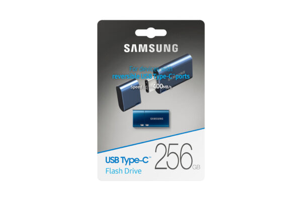 Samsung MUF-256DA USB flash drive 256 GB USB Type-C 3.2 Gen 1 (3.1 Gen 1) Blauw - Afbeelding 4