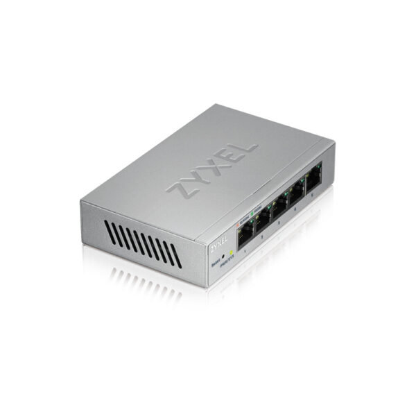Zyxel GS1200-5 Managed Gigabit Ethernet (10/100/1000) Zilver - Afbeelding 2