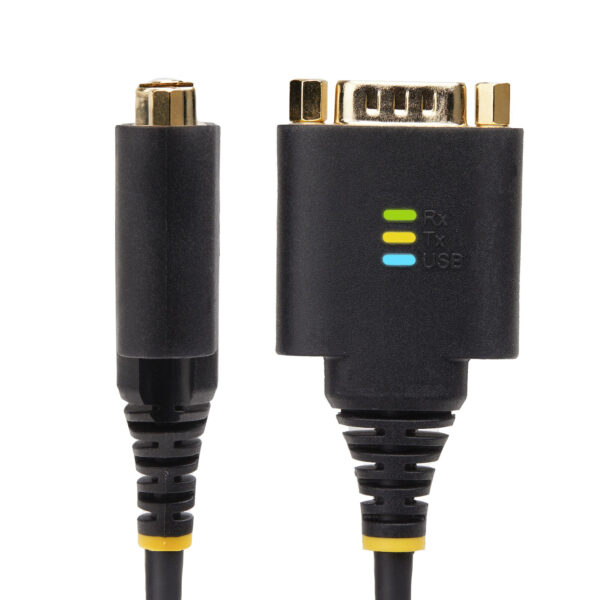 StarTech.com 60cm 2-Port USB naar Seriëel Adapter Kabel, COM Retention, Verwisselbare DB9 Schroeven/Moeren, USB-A naar RS232 DB9 - Afbeelding 7