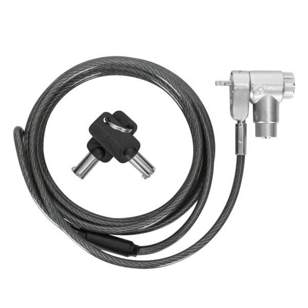 Targus ASP95GL kabelslot Zilver 2 m - Afbeelding 2