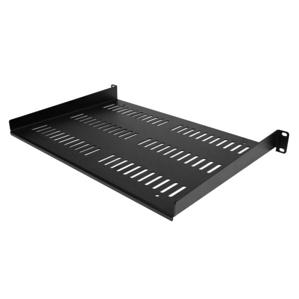 StarTech.com 1U Rack Shelf - Universele Geventileerde 19 inch Server Rack Plank/Lade voor AV/Data/Netwerk Apparatuur – Cantileve - Afbeelding 2