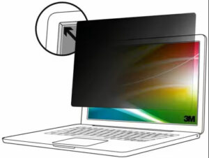 3M Bright Screen Privacy Filter voor Microsoft® Surface® Pro 4, 5, 6, 7 12.3in, 3:2, BPTMS001