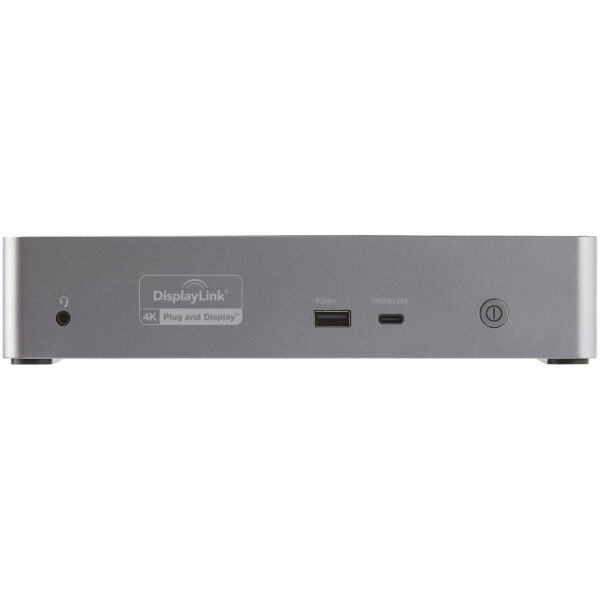 StarTech.com USB-C Dock, 4K 60Hz Quad Monitor DisplayPort & HDMI, Universeel USB Type-C Docking Station met 100W Power Delivery, - Afbeelding 3