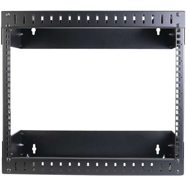 StarTech.com 2 Post 8U Heavy-Duty Wandmonteerbare Server Rack, 19" Open Frame Netwerk Rack met Verstelbare Diepte, Data Rack voo - Afbeelding 2