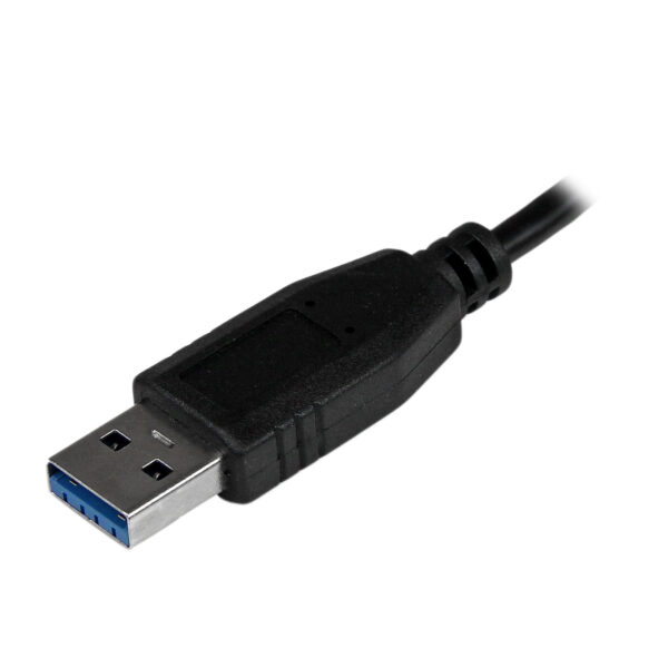 StarTech.com Draagbare 4-poorts SuperSpeed USB 3.0 hub - 5Gbps - zwart - Afbeelding 3