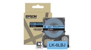 Epson LK-6LBJ Zwart, Blauw