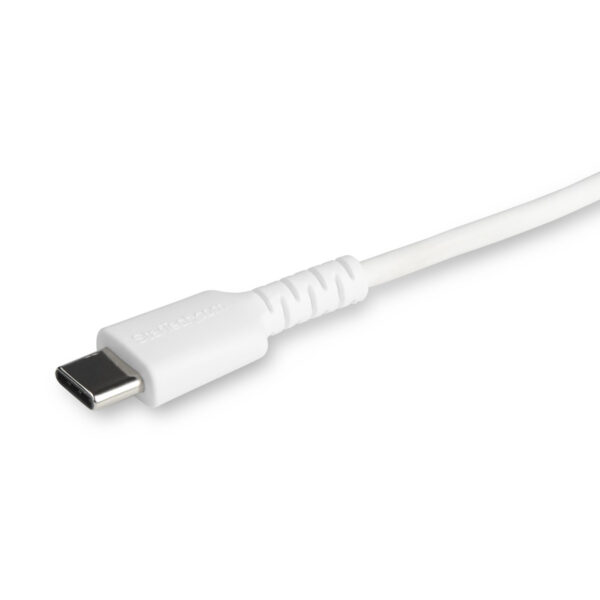 StarTech.com Premium USB-C naar Lightning Kabel 1m Wit - USB Type C naar Lightning Charge & Sync Oplaadkabel - Verstevigd met Ar - Afbeelding 5