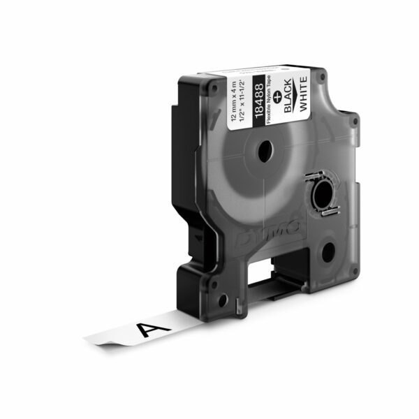 DYMO IND Flexibel Nylon - 12mm x 3,5m BW - Afbeelding 5
