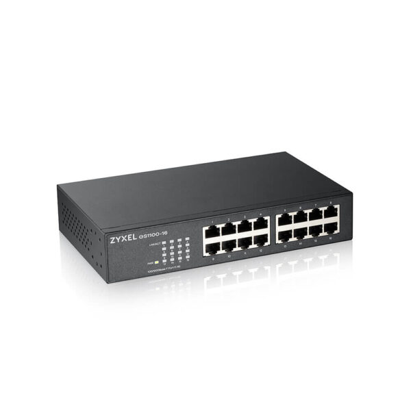 Zyxel GS1100-16 Unmanaged Gigabit Ethernet (10/100/1000) - Afbeelding 9
