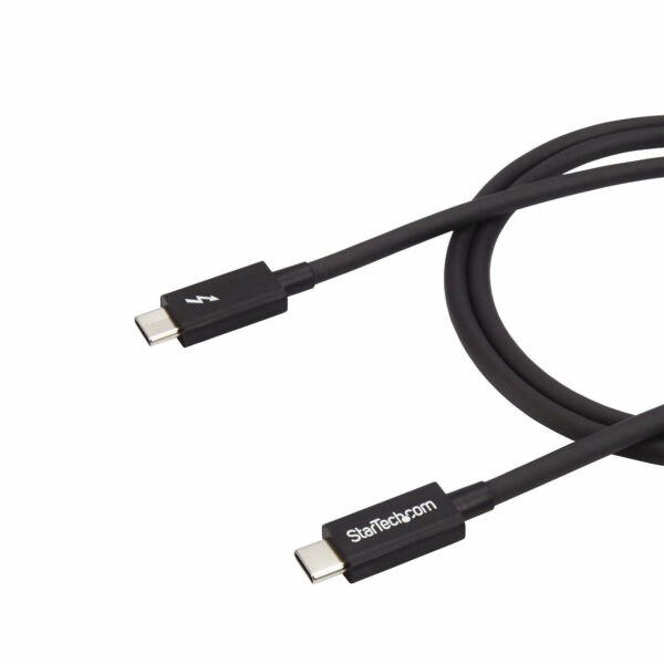 StarTech.com 1m Thunderbolt 3 Kabel, 20Gbps, 100W PD, 4K, Thunderbolt Gecertificeerd, Thunderbolt 4/USB 3.2/DisplayPort Compatib - Afbeelding 5