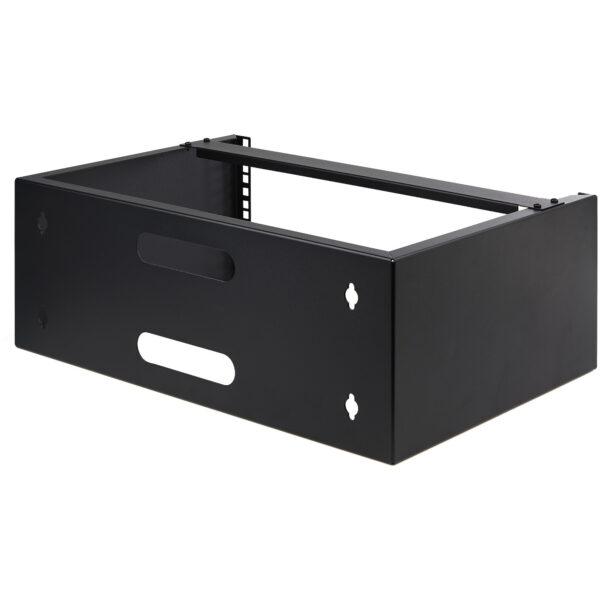 StarTech.com WALLMOUNT4 rack 4U Wandrek Zwart - Afbeelding 2