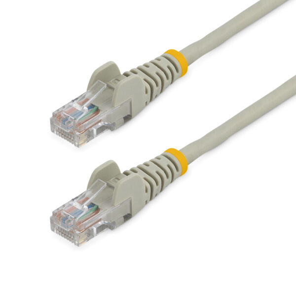 StarTech.com Cat5e Ethernet netwerkkabel met snagless RJ45 connectors UTP kabel 10m grijs