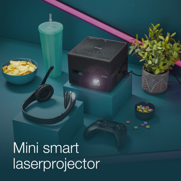 Epson EF-12 mini smart laserprojector, koperen details, 1000 lumen, scherm van maximaal 150 inch - Afbeelding 103