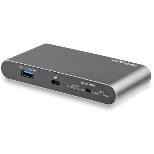 StarTech.com USB-C Dock - 4K Dual Monitor HDMI Display - Mini Laptop Docking Station - 100W Power Delivery Passthrough - GbE, 2- - Afbeelding 3