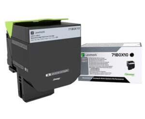 Lexmark 71B0X10 tonercartridge 1 stuk(s) Origineel Zwart