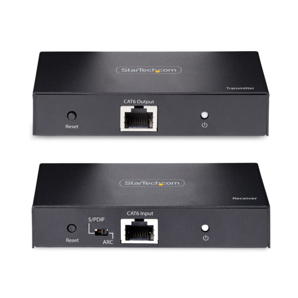 StarTech.com 4K HDMI Extender Over CAT5/CAT6 Kabel, 4K 60Hz HDR Video Extender Tot 70m, HDMI Verlenger Over UTP/Ethernet Kabel, - Afbeelding 3