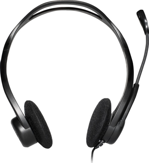 Logitech 981-000100 hoofdtelefoon/headset Bedraad Hoofdband Oproepen/muziek USB Type-A Zwart - Afbeelding 2