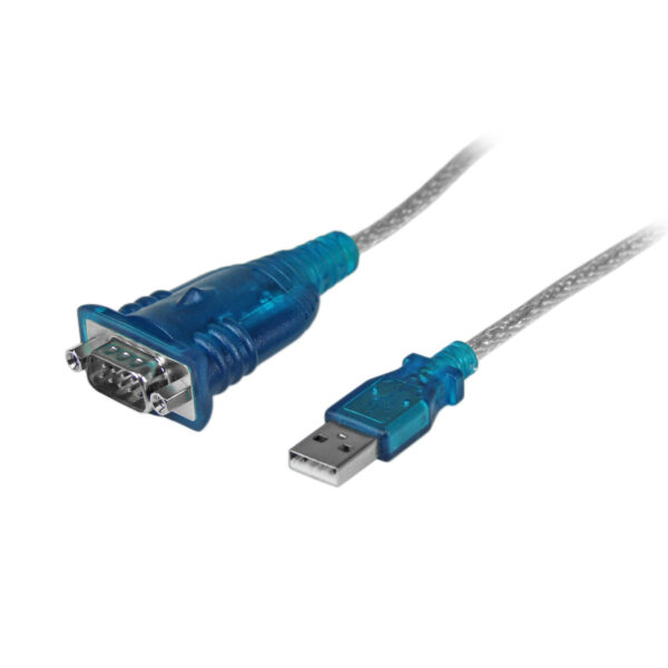 StarTech.com 1-Port USB-naar-RS232 DB9 Seriële Adapterkabel - M/M