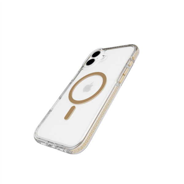 Tech21 EvoCrystal mobiele telefoon behuizingen 17 cm (6.7") Hoes Goud, Doorschijnend - Afbeelding 3