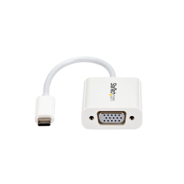 StarTech.com USB-C naar VGA adapter wit - Afbeelding 4