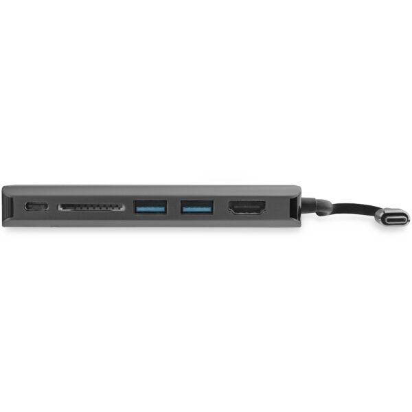 StarTech.com USB-C Multiport Adapter - USB-C Travel Dock met 4K HDMI, 3x USB 3.0 Hub, SD/SDHC, GbE, 60W PD 3.0 Pass-Through - Co - Afbeelding 8