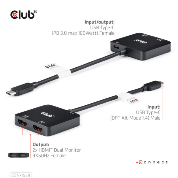 CLUB3D CSV-1558 video splitter - Afbeelding 6