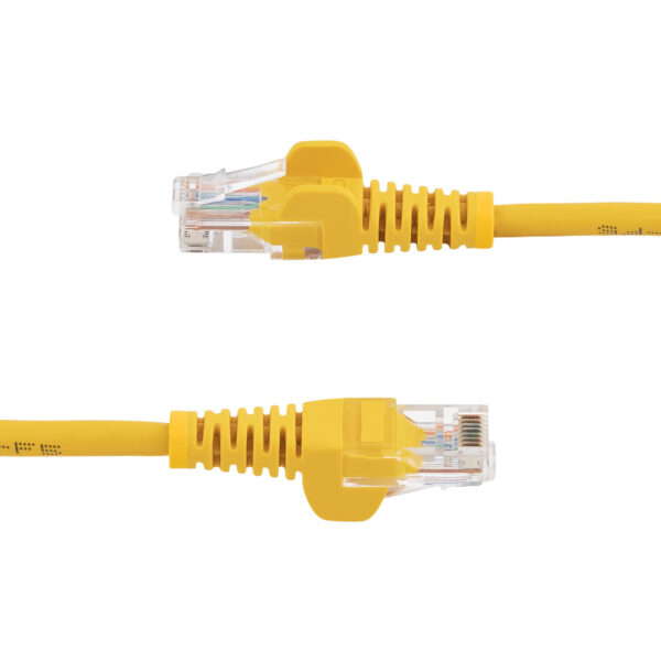 StarTech.com Cat5e Ethernet netwerkkabel met snagless RJ45 connectors UTP kabel 0,5m geel - Afbeelding 6