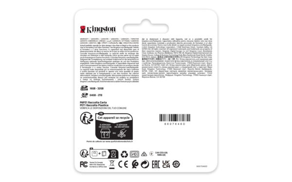 Kingston Technology 512GB Canvas React Plus SDXC UHS-II 280R/150W U3 V60 voor Full HD/4K - Afbeelding 4
