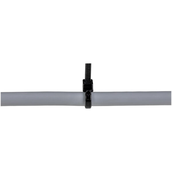 StarTech.com 15 cm Zwarte Kabelbinders 3 mm Breed, 39 mm Bundeldiameter, 18 kg Treksterkte Zelfsluitende Snelbinders uit Nylon m - Afbeelding 4