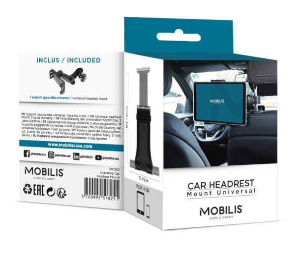 Mobilis U.FIX Actieve houder Mobiele telefoon/Smartphone, Tablet/UMPC Zwart - Afbeelding 2