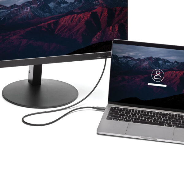 StarTech.com 1 m USB-C naar Mini DisplayPort kabel 4K 60Hz zwart - Afbeelding 2