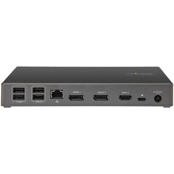 StarTech.com USB C Dock - Triple 4K Monitor USB Type-C Docking Station - 100W Power Delivery - DP 1.4 Alt Mode & DSC, 2x Display - Afbeelding 8