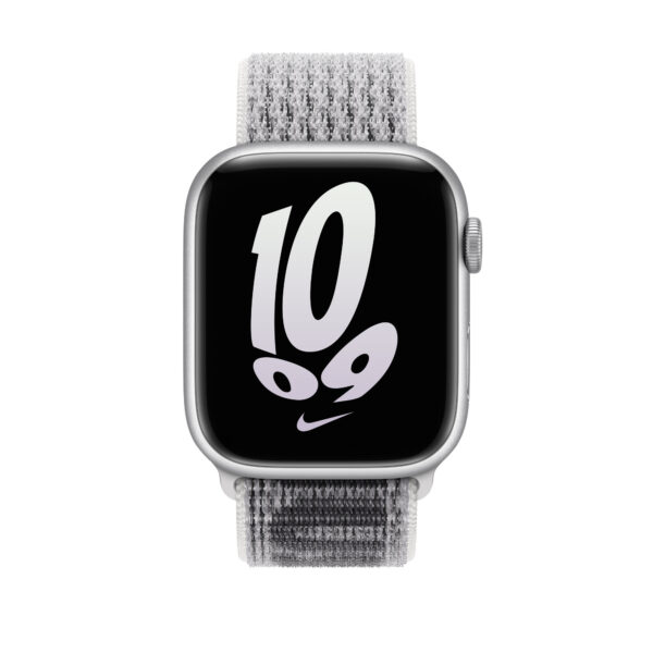 Apple MPJ03ZM/A slimme draagbare accessoire Band Zwart, Wit Nylon - Afbeelding 3