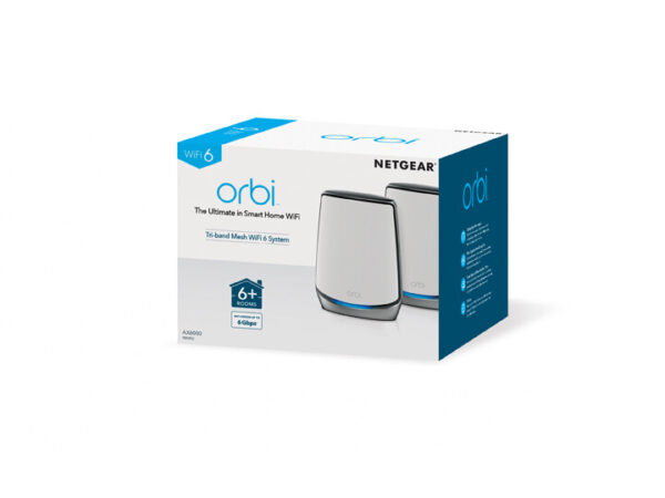NETGEAR Orbi RBK852 AX6000 WiFi 6 Mesh System - Afbeelding 3