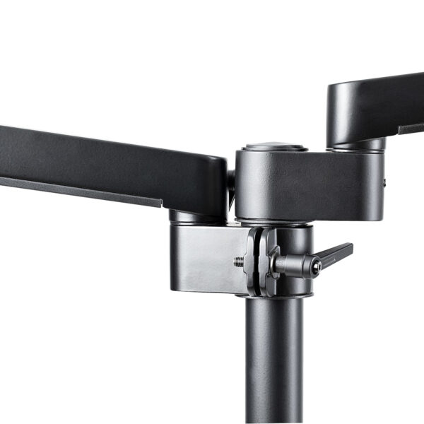 StarTech.com Dubbele Monitor Arm voor Bureaumontage, Full Motion Monitorbeugel voor 2x VESA-displays tot 32" (8kg), Verticale St - Afbeelding 9
