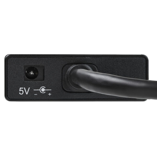 StarTech.com 3-poorts draagbare USB 3.0-hub plus Gigabit Ethernet - 5Gbps - aluminium met geintegreerde kabel - Afbeelding 5