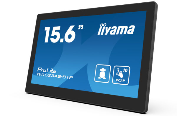 iiyama TW1623AS-B1P beeldkrant Interactief flatscreen 39,6 cm (15.6") Wifi 450 cd/m² Double Full HD Zwart Touchscreen Type proce - Afbeelding 7