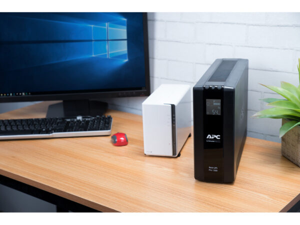 APC Back-UPS PRO BR1300MI - Noodstroomvoeding, 8x C13 uitgang, USB, 1300VA - Afbeelding 5