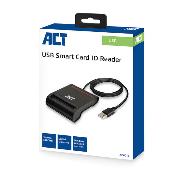 ACT USB Smartcard ID lezer - Afbeelding 5