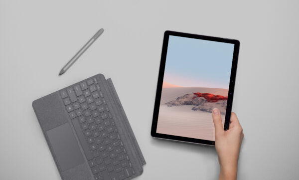 Microsoft Surface Go Type Cover AZERTY Belgisch Microsoft Cover port Platina - Afbeelding 2